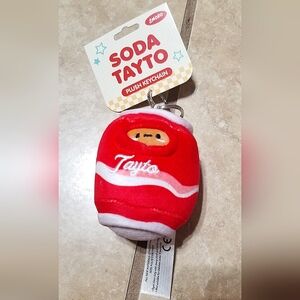 Smoko Soda Tayto 3 Inch Plush Keychain
